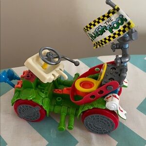 Teenage mutant ninja turtle potty mobile. About 30 years old. Mint condition.